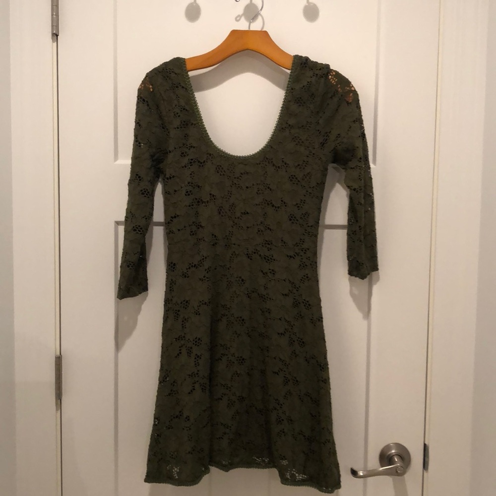 Free People Lace mini dress